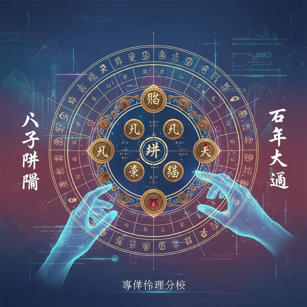 八字十年大運 - 八字排盤