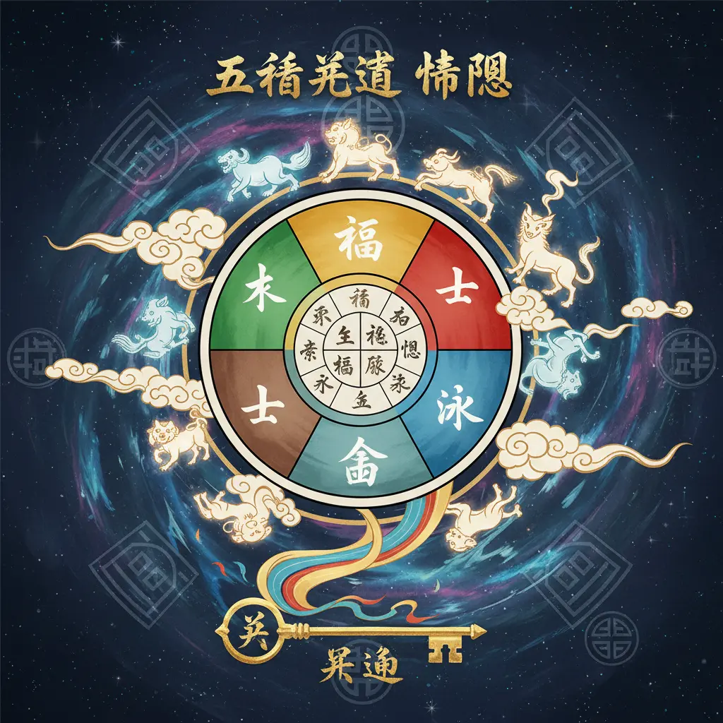 五行開運 - 命盤