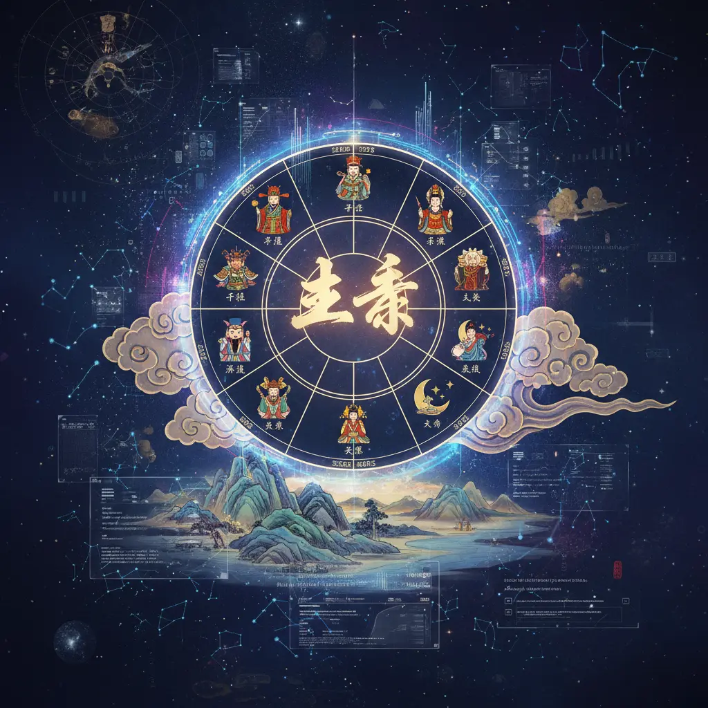 紫微雲排盤 - 主星