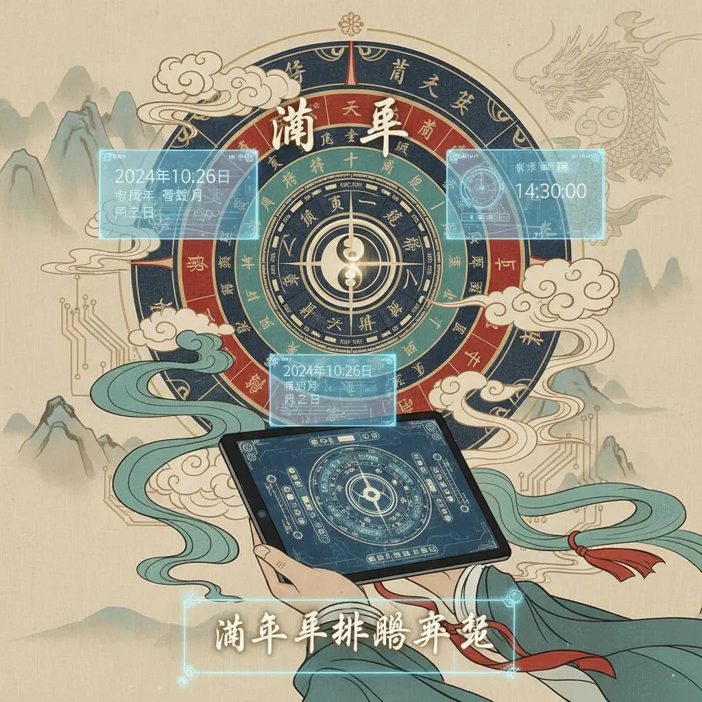 排盤程式 - 萬年曆