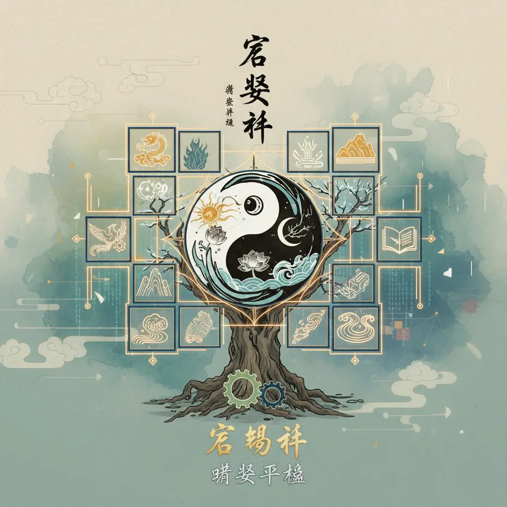 旺衰平衡 - 格局法