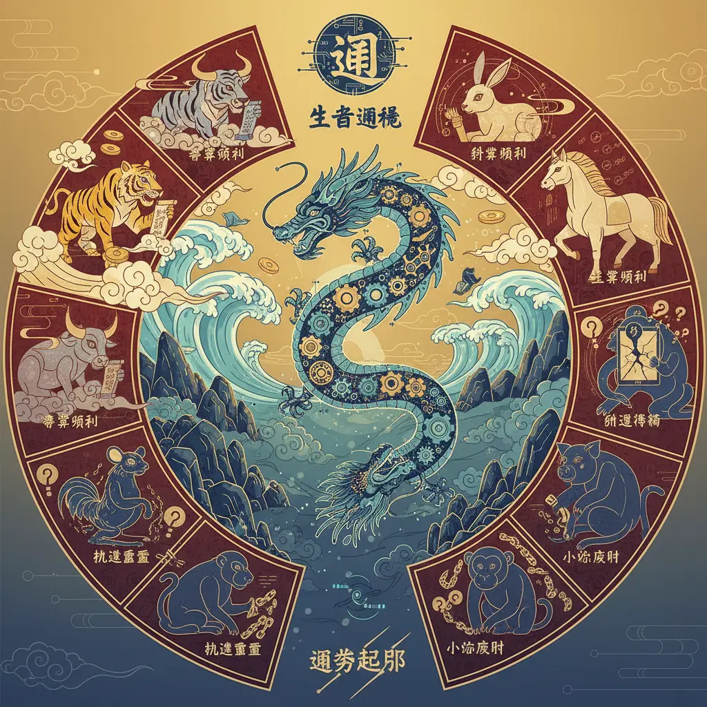 運勢起伏 - 生肖運程