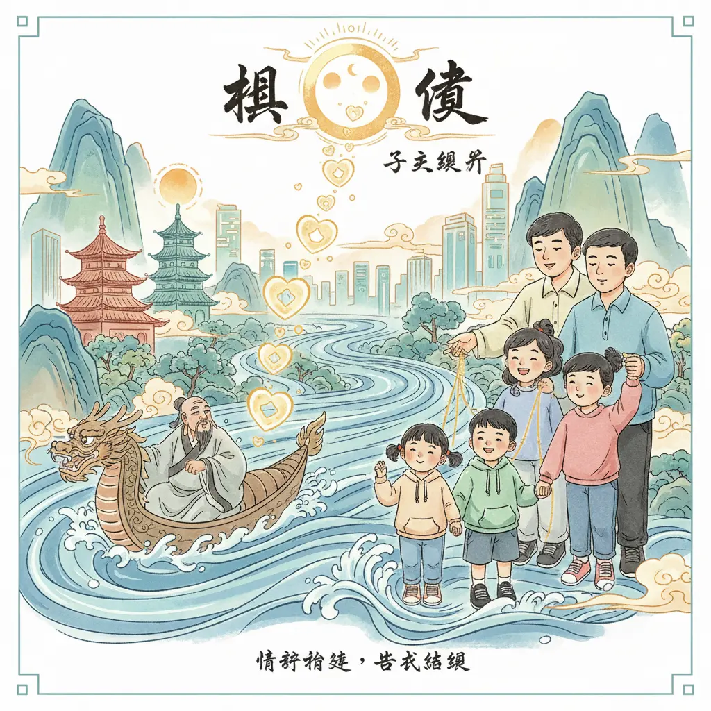子女緣份 - 還債