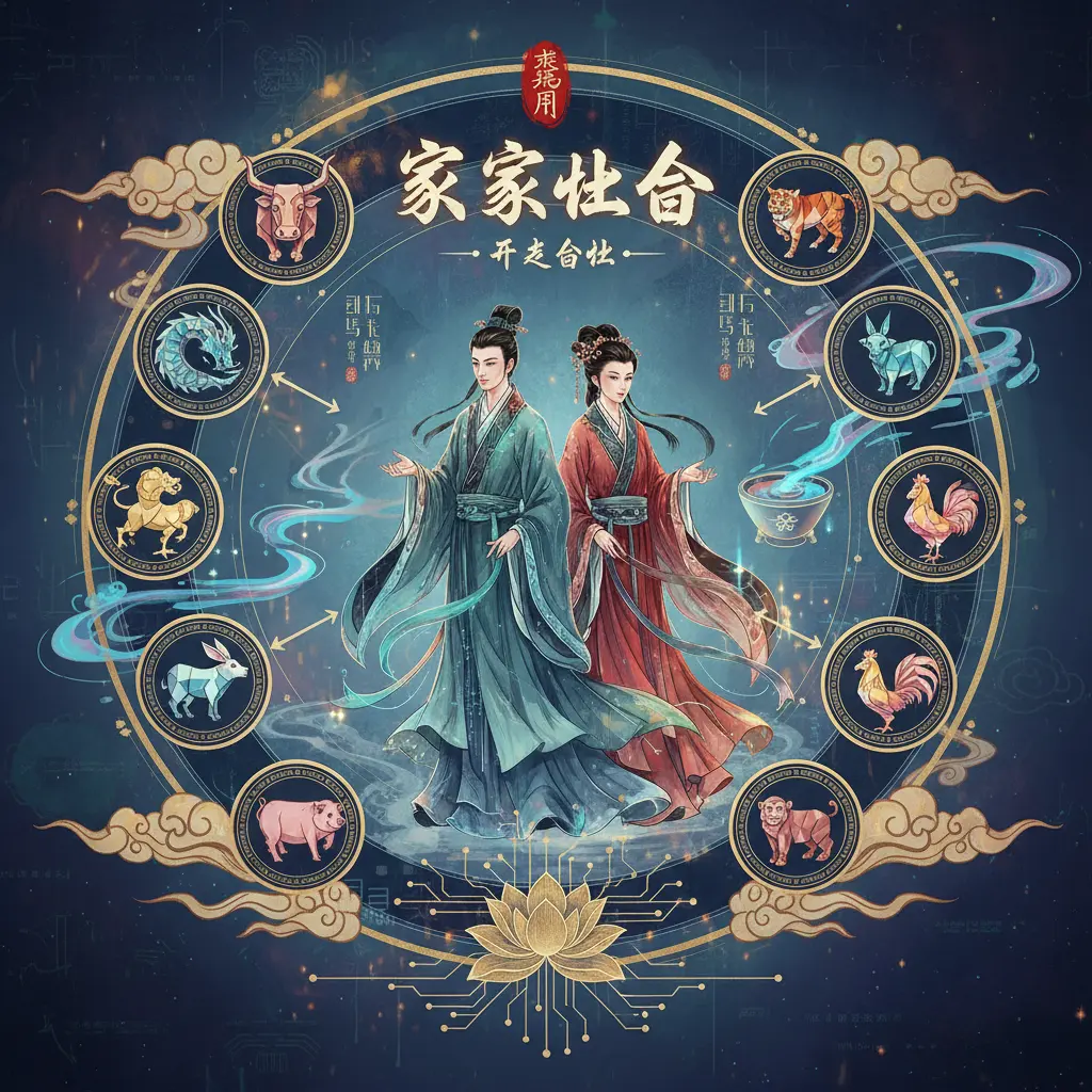 干支合化 - 夫妻化合