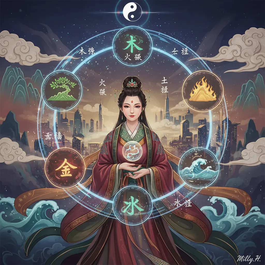 五行強弱喜忌 - 玄學家 Milly