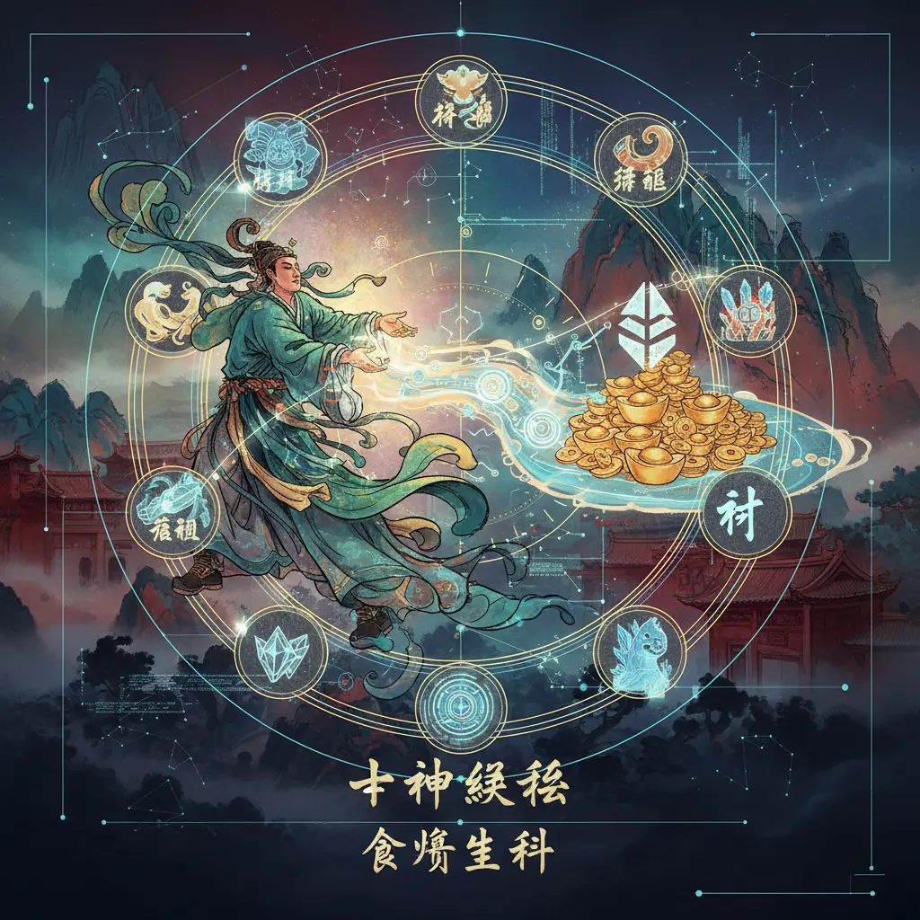 食傷生財 - 十神關係