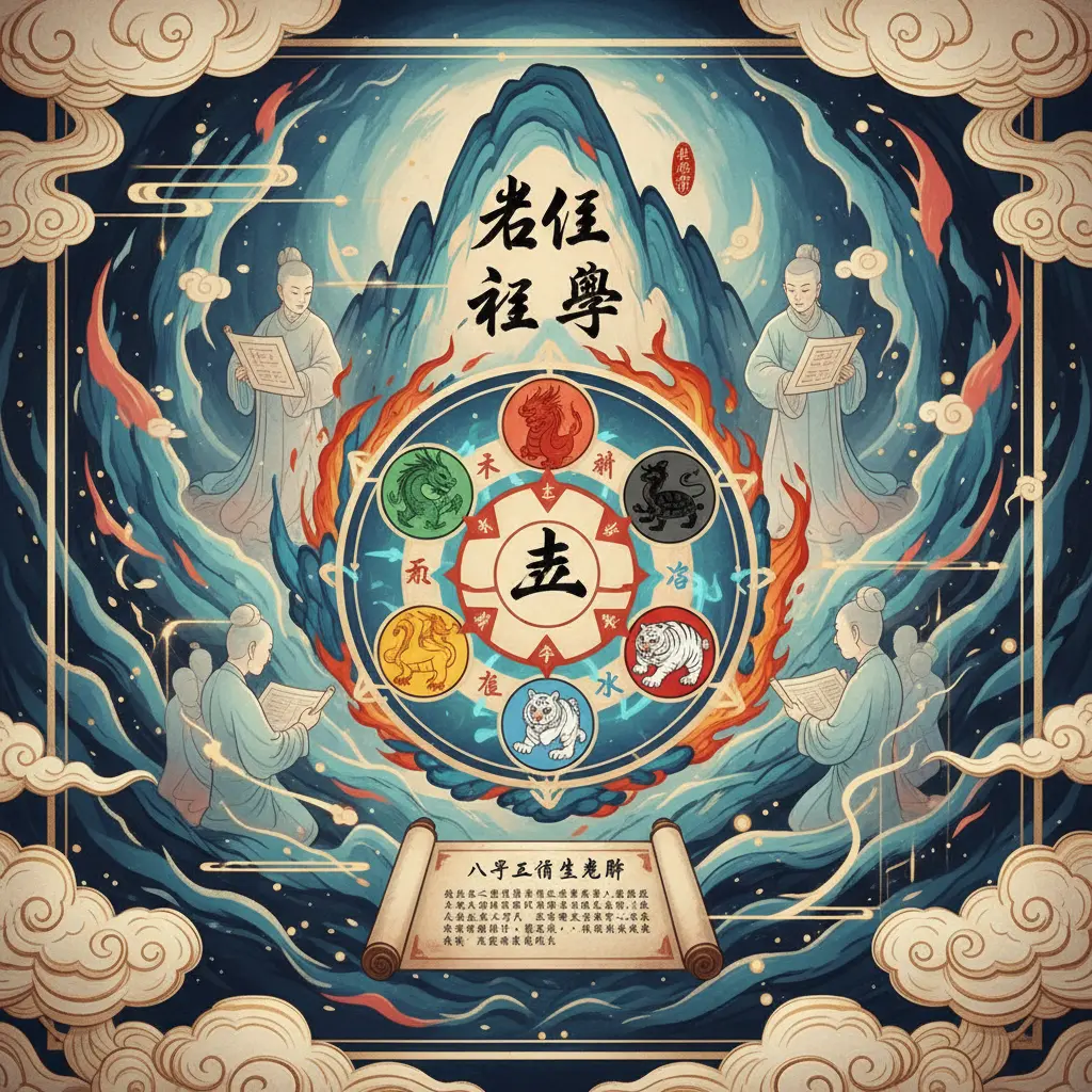 八字五行生剋賦 - 姓名學