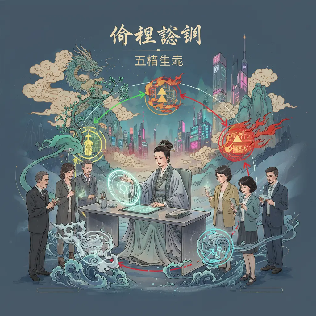 五行生剋 - 命理諮詢