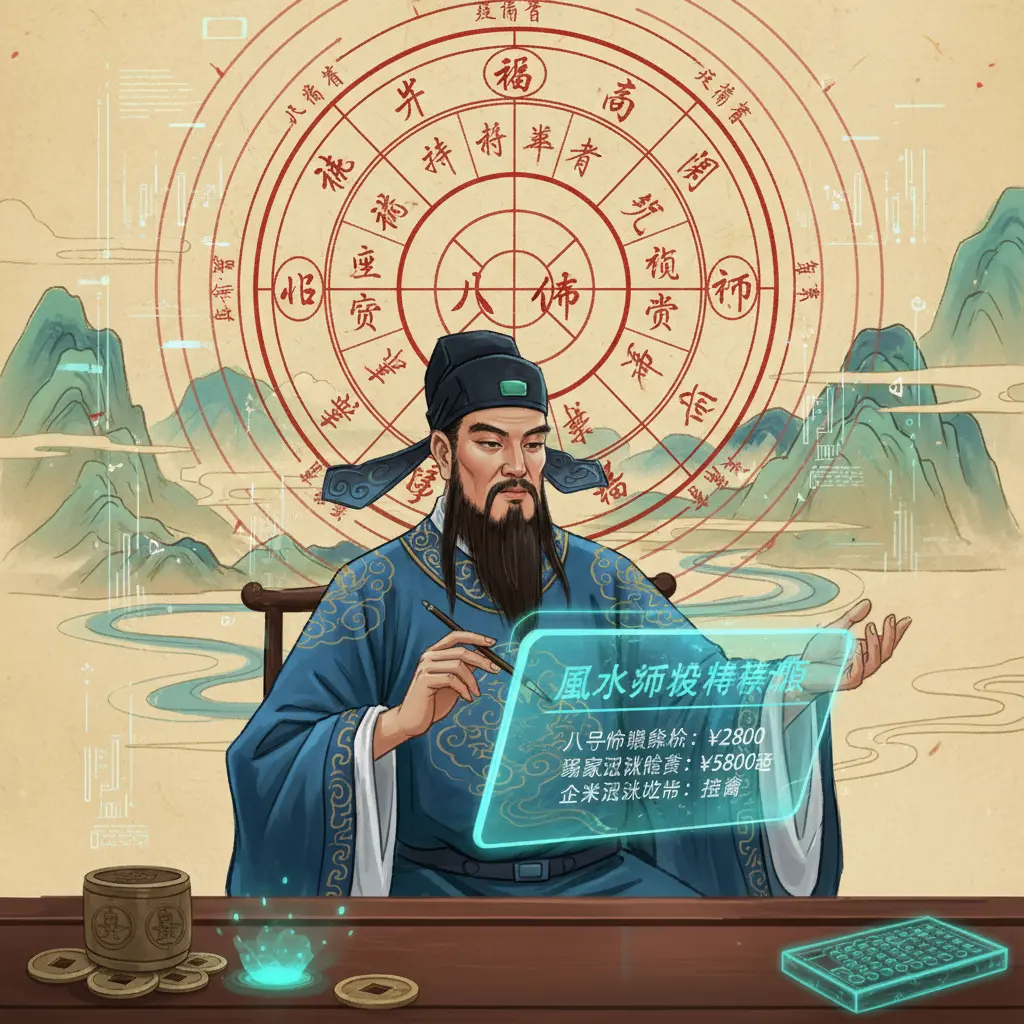 風水師收費 - 八字命盤
