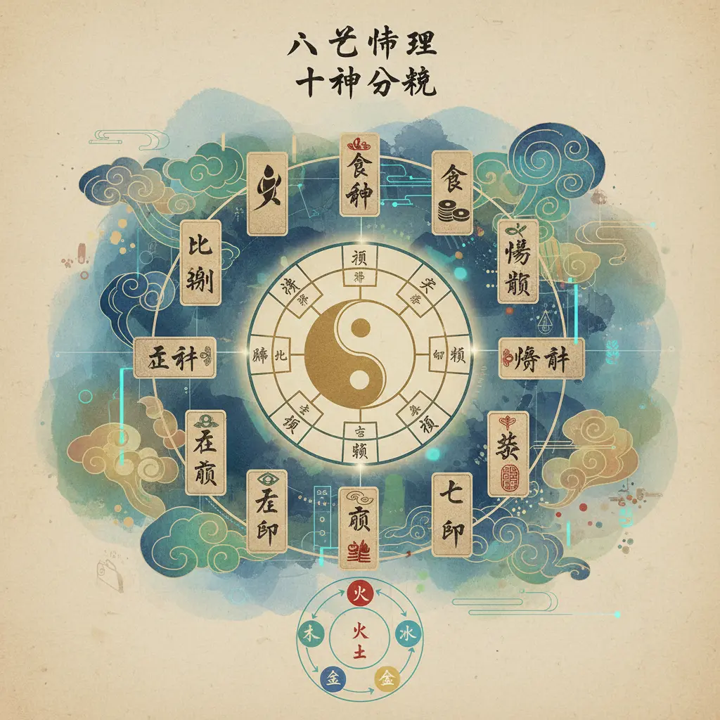 十神分類 - 八字命理