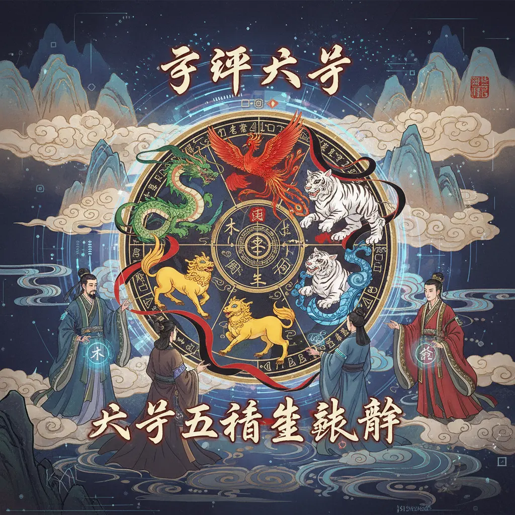 八字五行生剋賦 - 子平八字