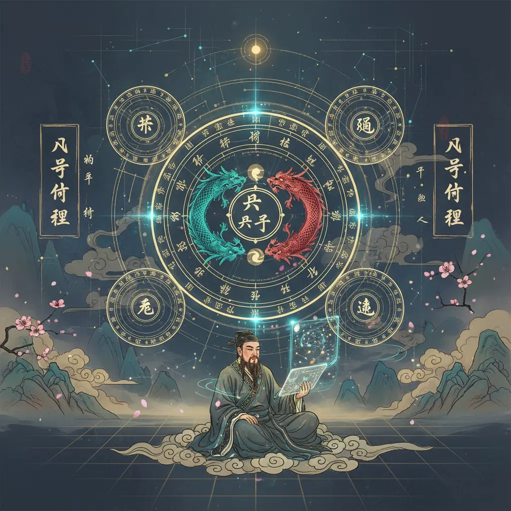 八字命理 - 命盤