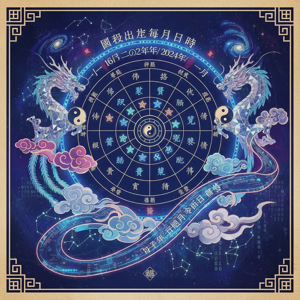 國曆出生年月日時 - 紫微命盤