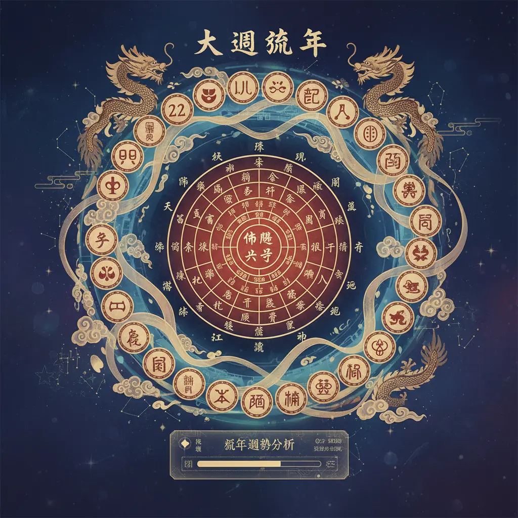 命盤八字 - 大運流年