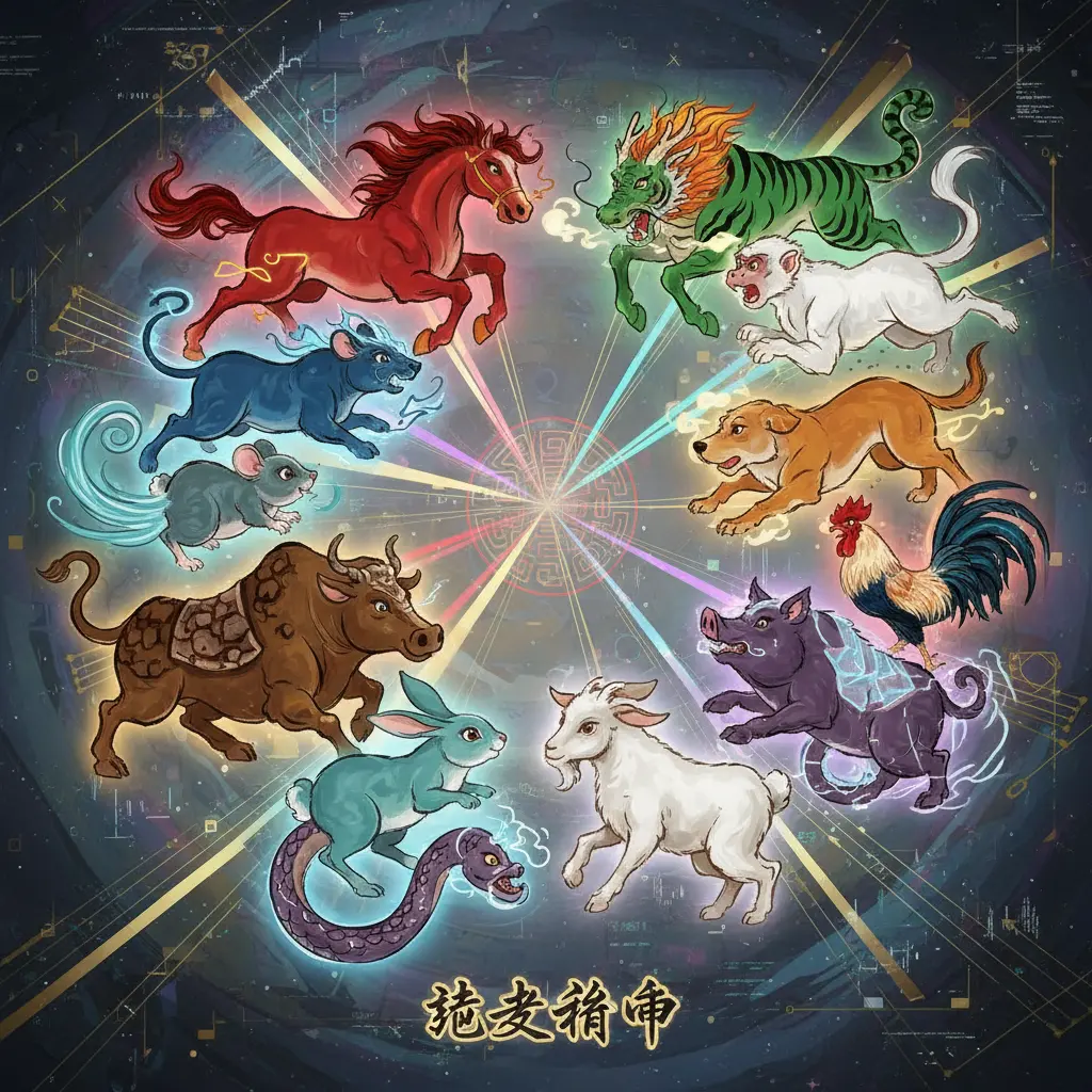 地支 - 地支相沖