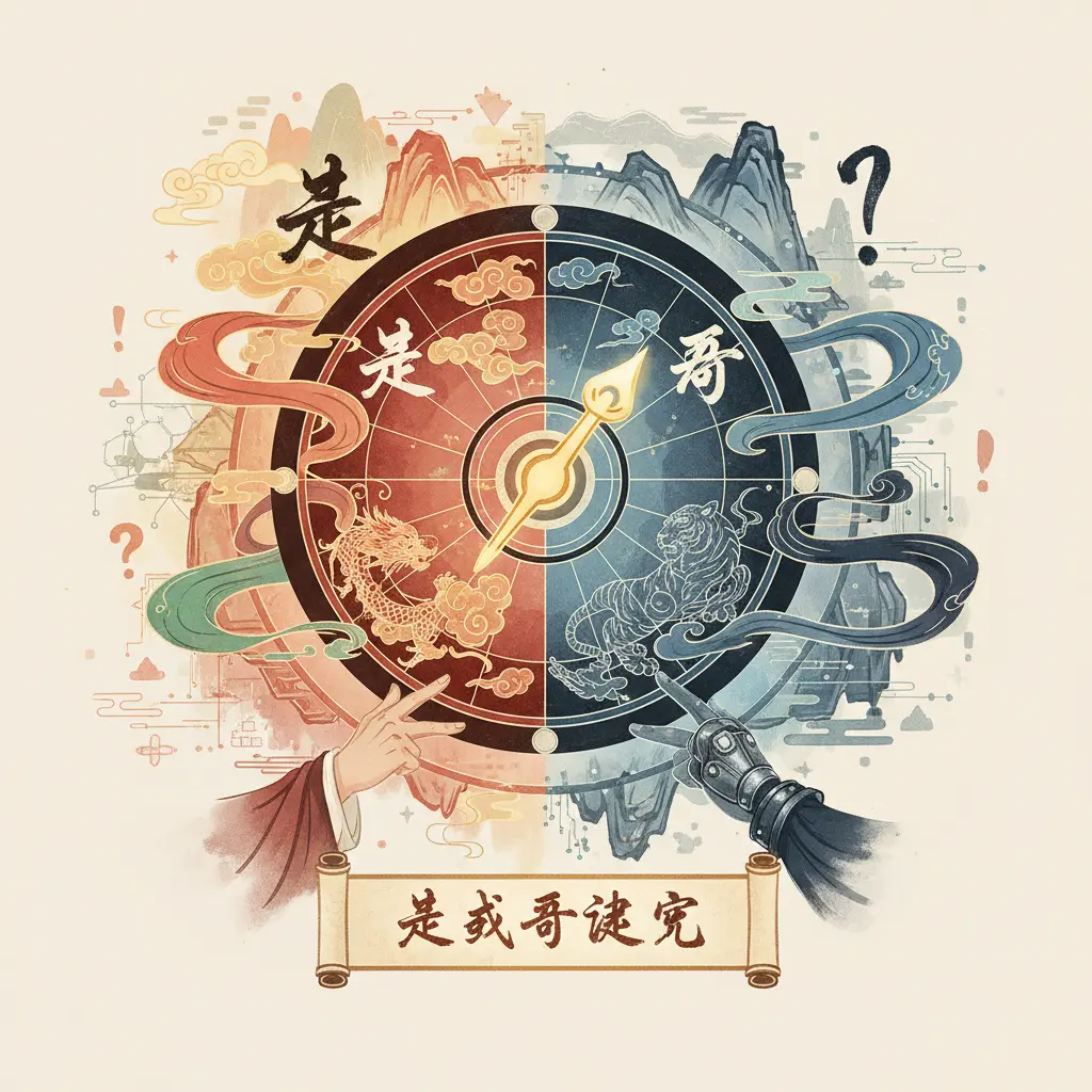 輪盤 - 是或否決定