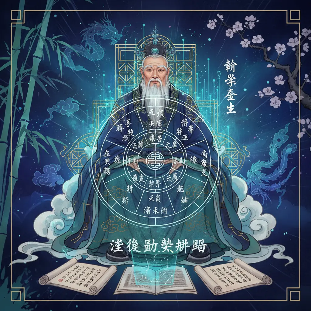 紫微鬥數排盤 - 勸學齋主