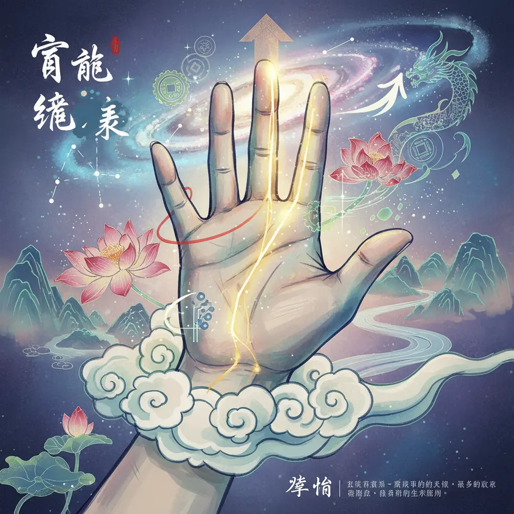 掌相 - 成功線
