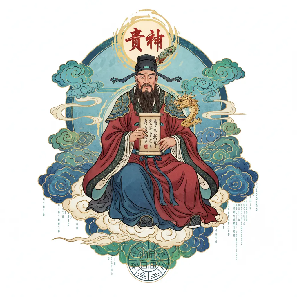 盲派八字 - 貴神