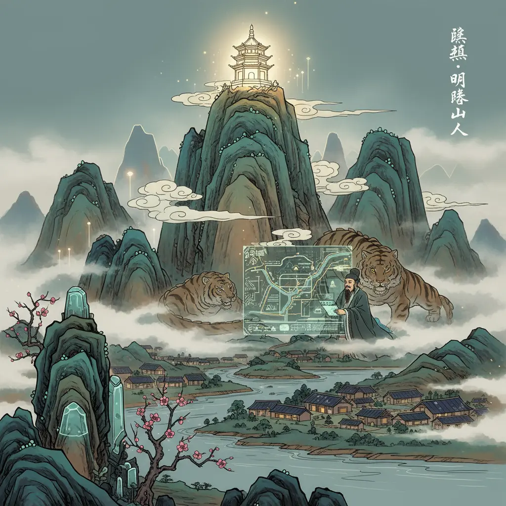 明燈山人 - 巒頭