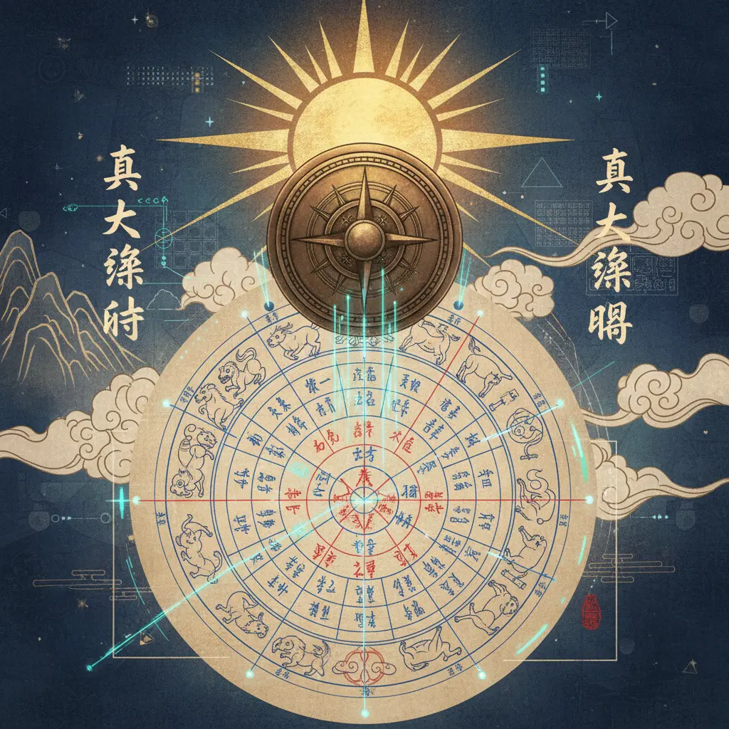 排盤 - 真太陽時