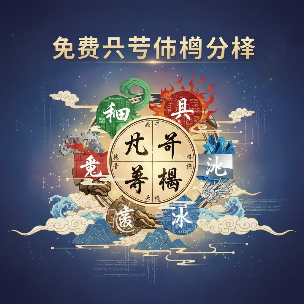 免費八字命盤分析 - 八字命盤