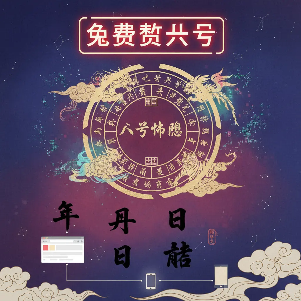 免費算八字 - 八字命盤
