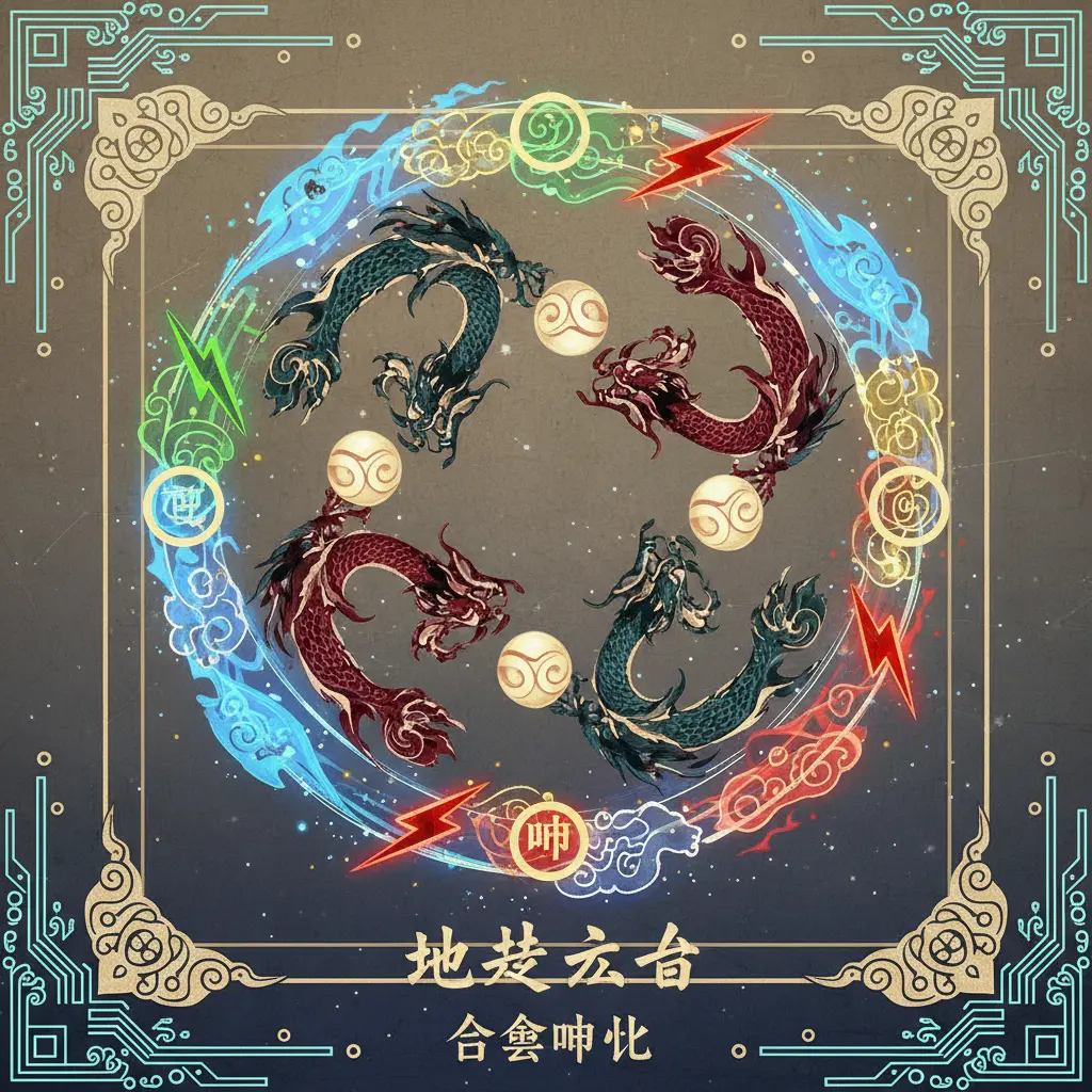 合會沖化 - 地支六合