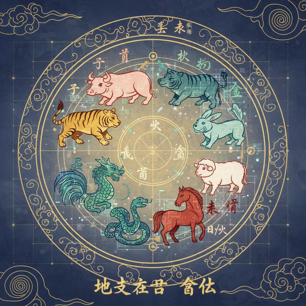 合化 - 地支六合