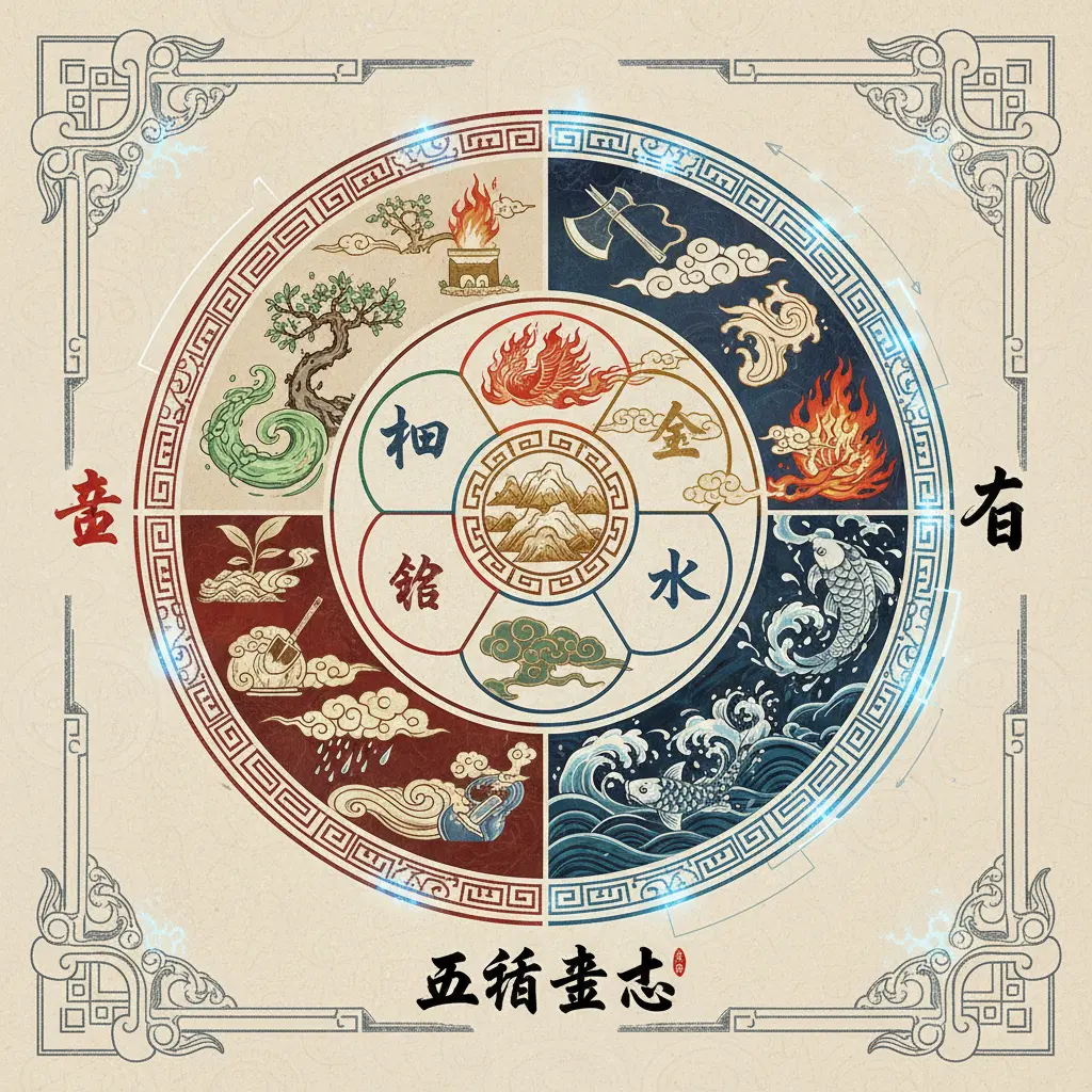 五行喜忌 - 五行
