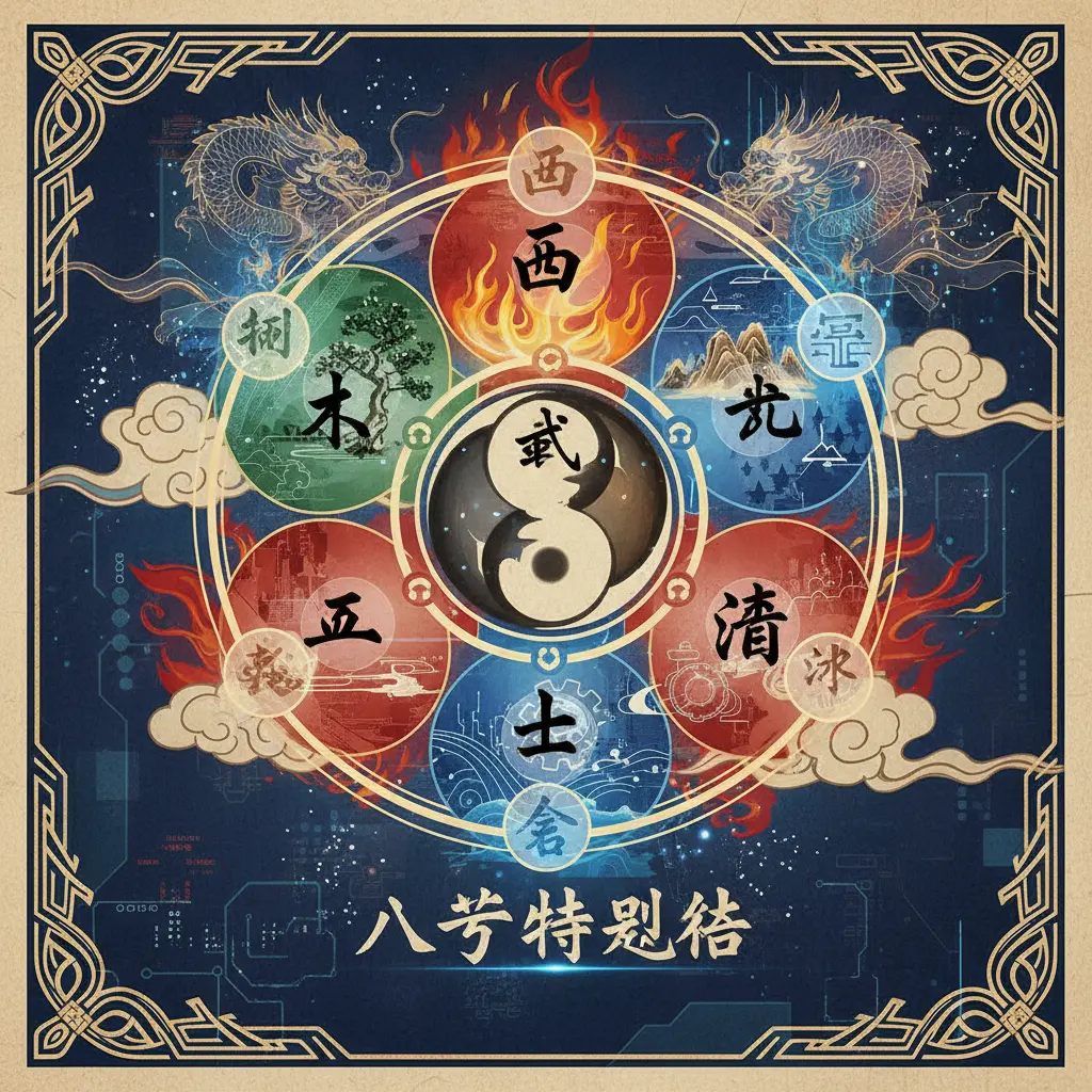 八字特別格 - 五行