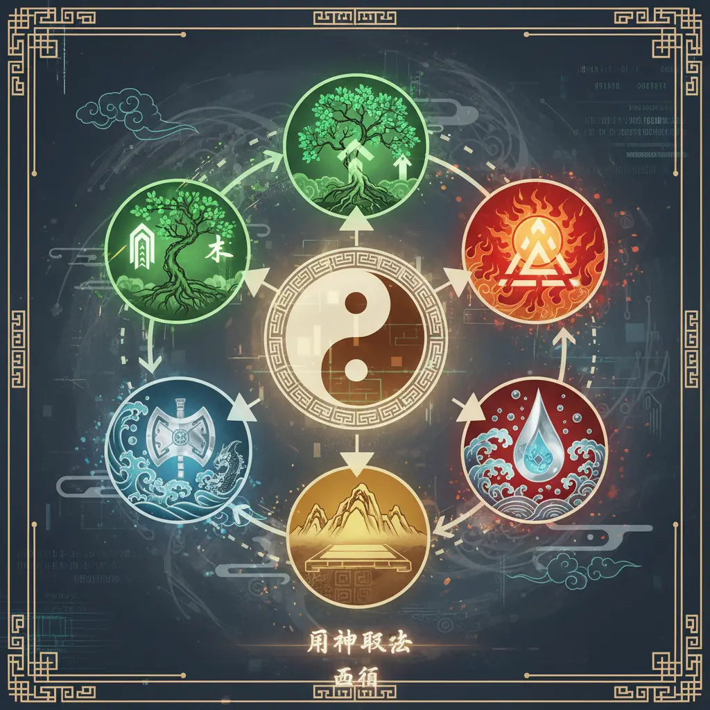 用神取法 - 五行