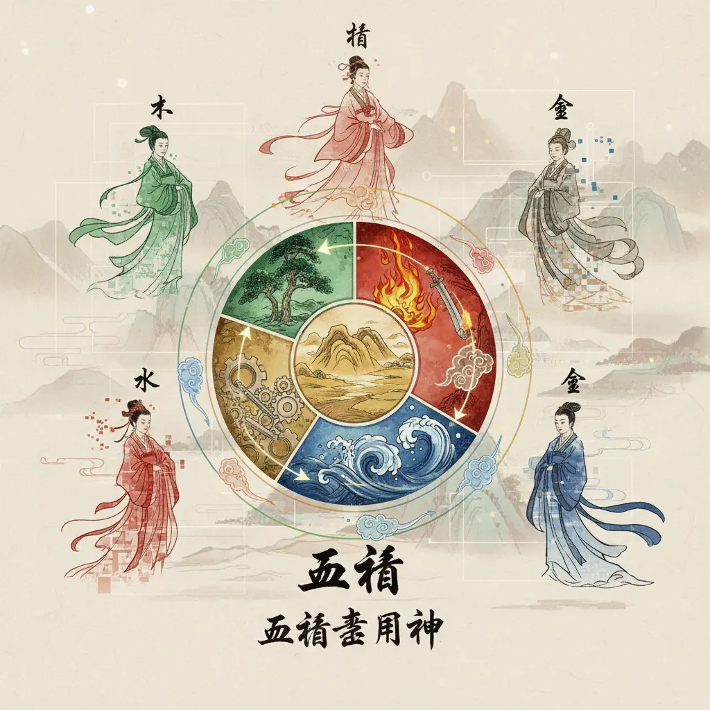 五行喜用神 - 五行