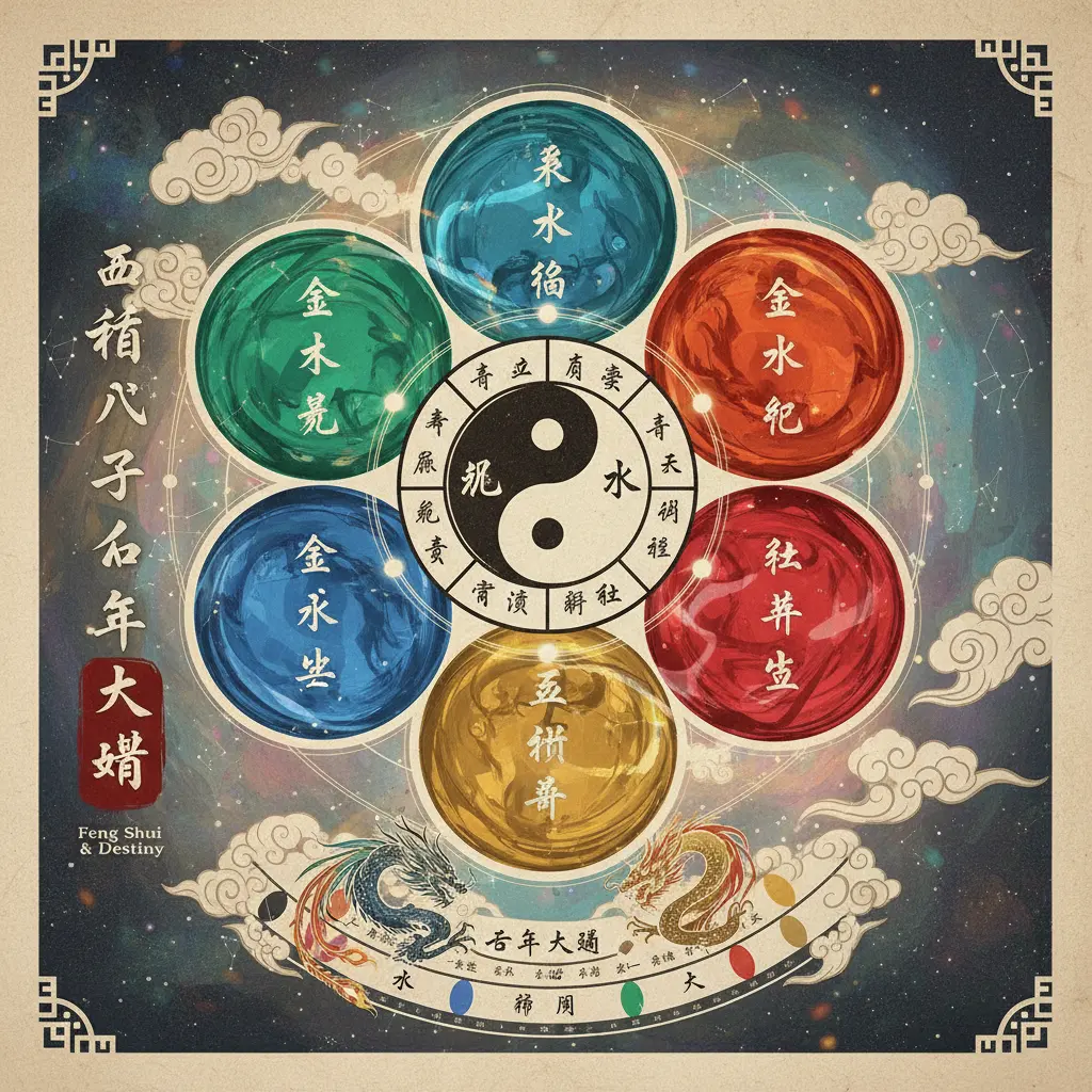 八字十年大運 - 五行