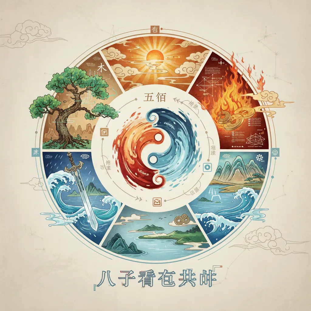 八字看另一半 - 五行