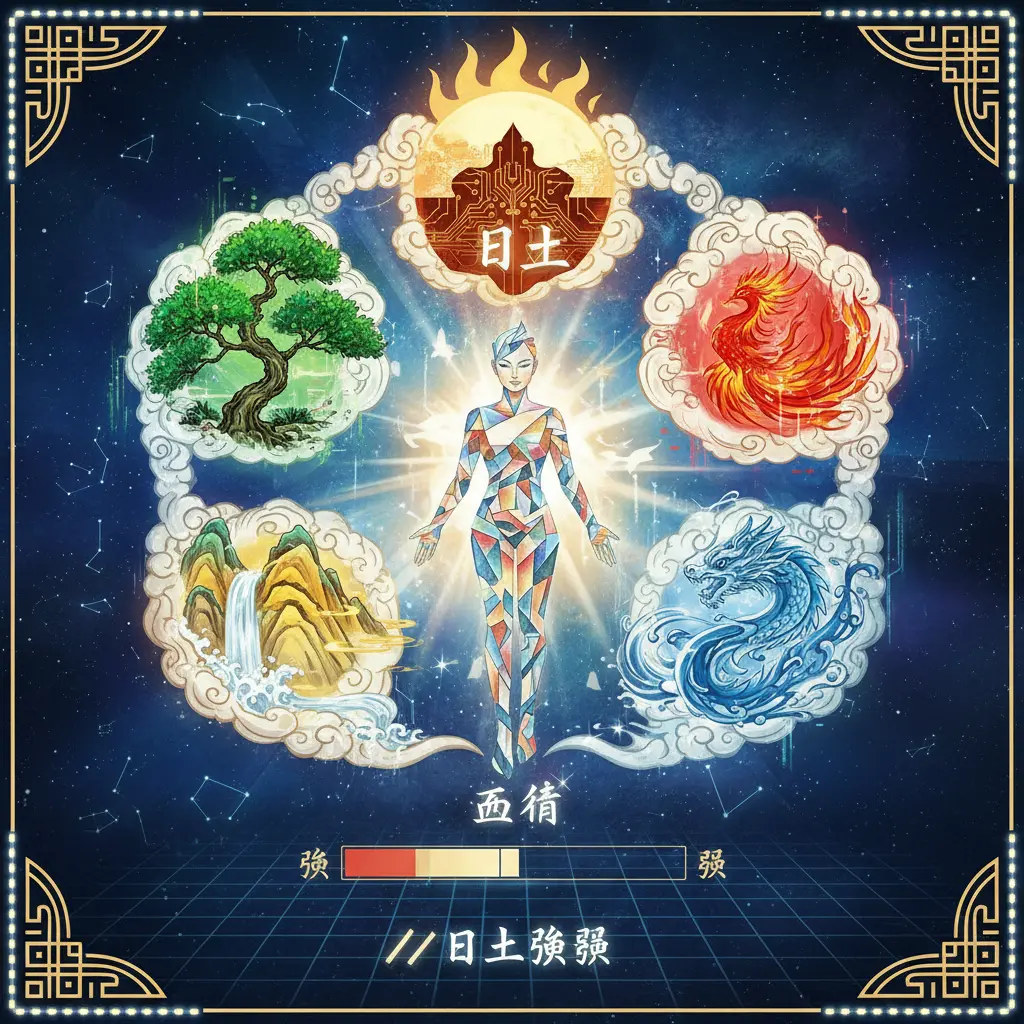 日主強弱 - 五行