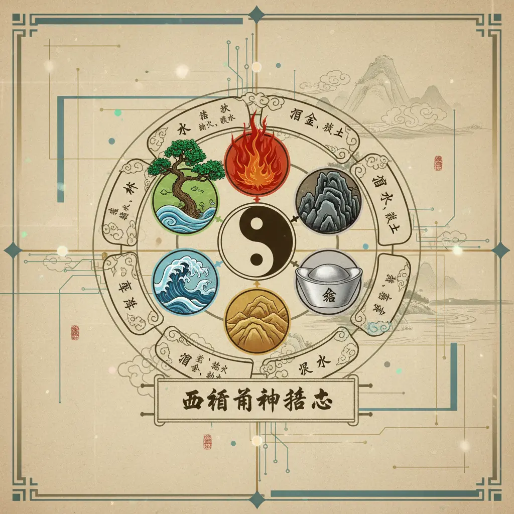 用神喜忌 - 五行