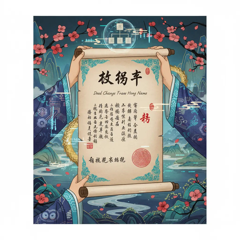 改名 - 改名契