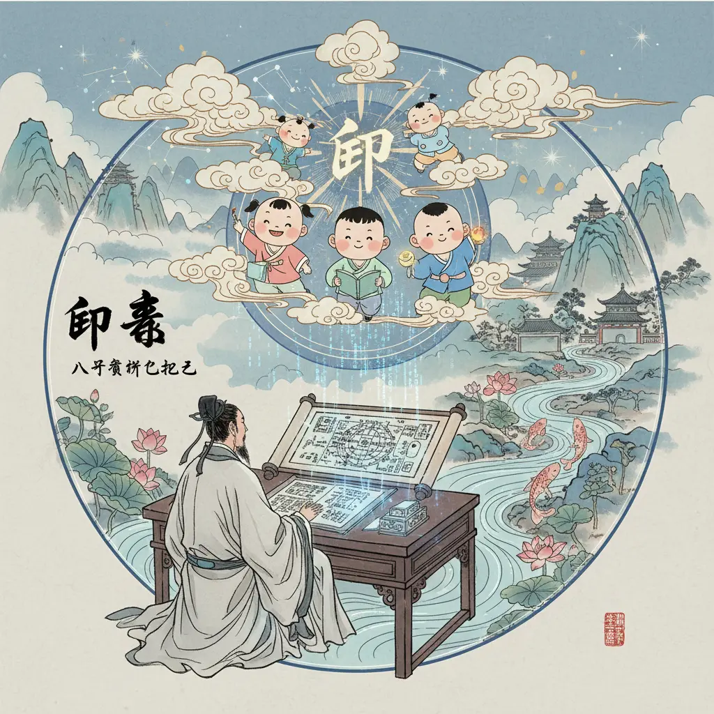 八字看幾個孩子 - 印星