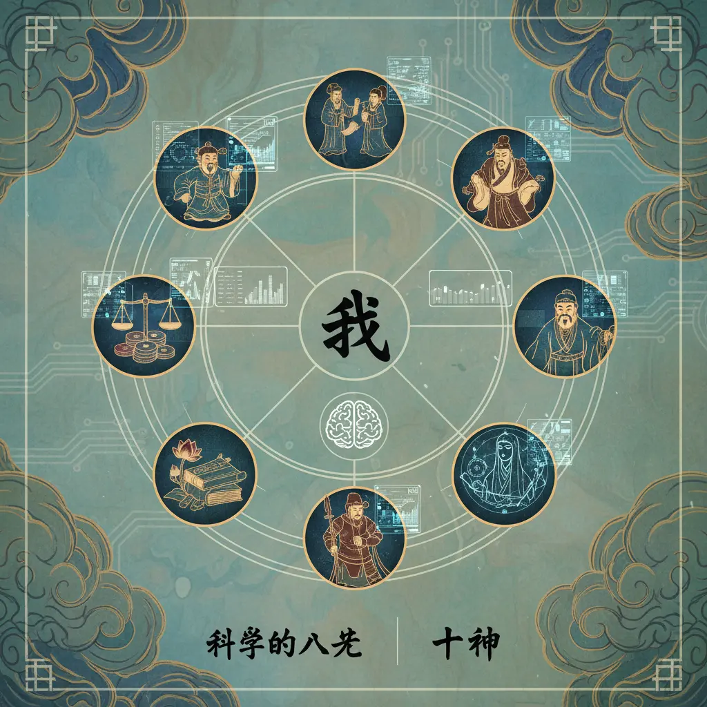 科學的八字 - 十神