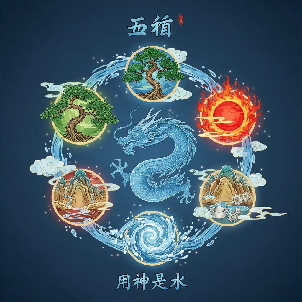 用神是水 - 五行