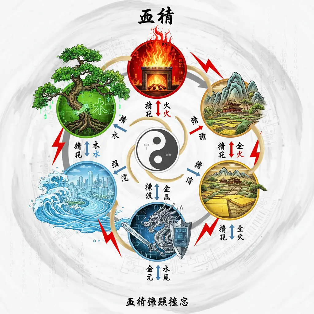 五行強弱喜忌 - 五行