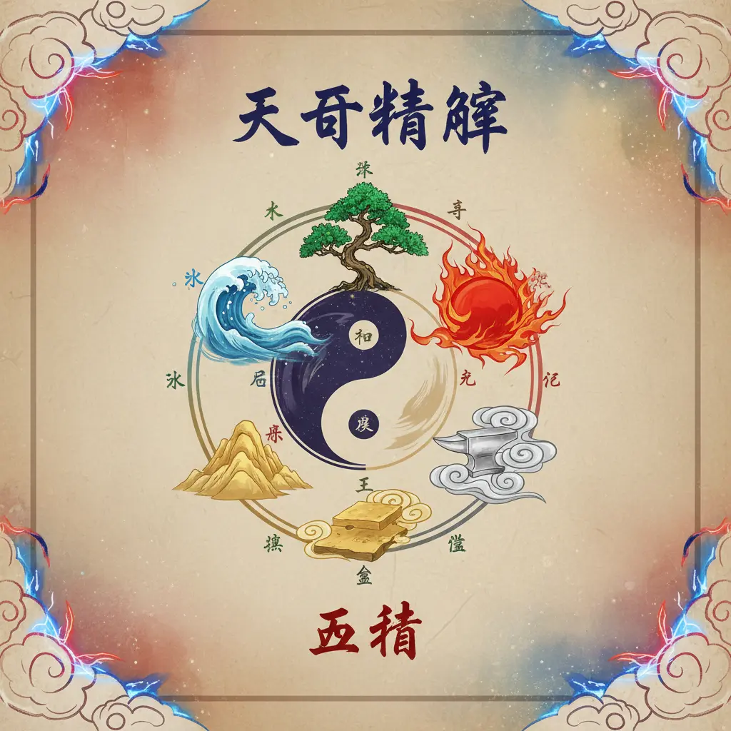 天干精解 - 五行