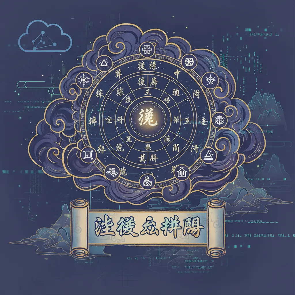 紫微雲排盤 - 紫微鬥數