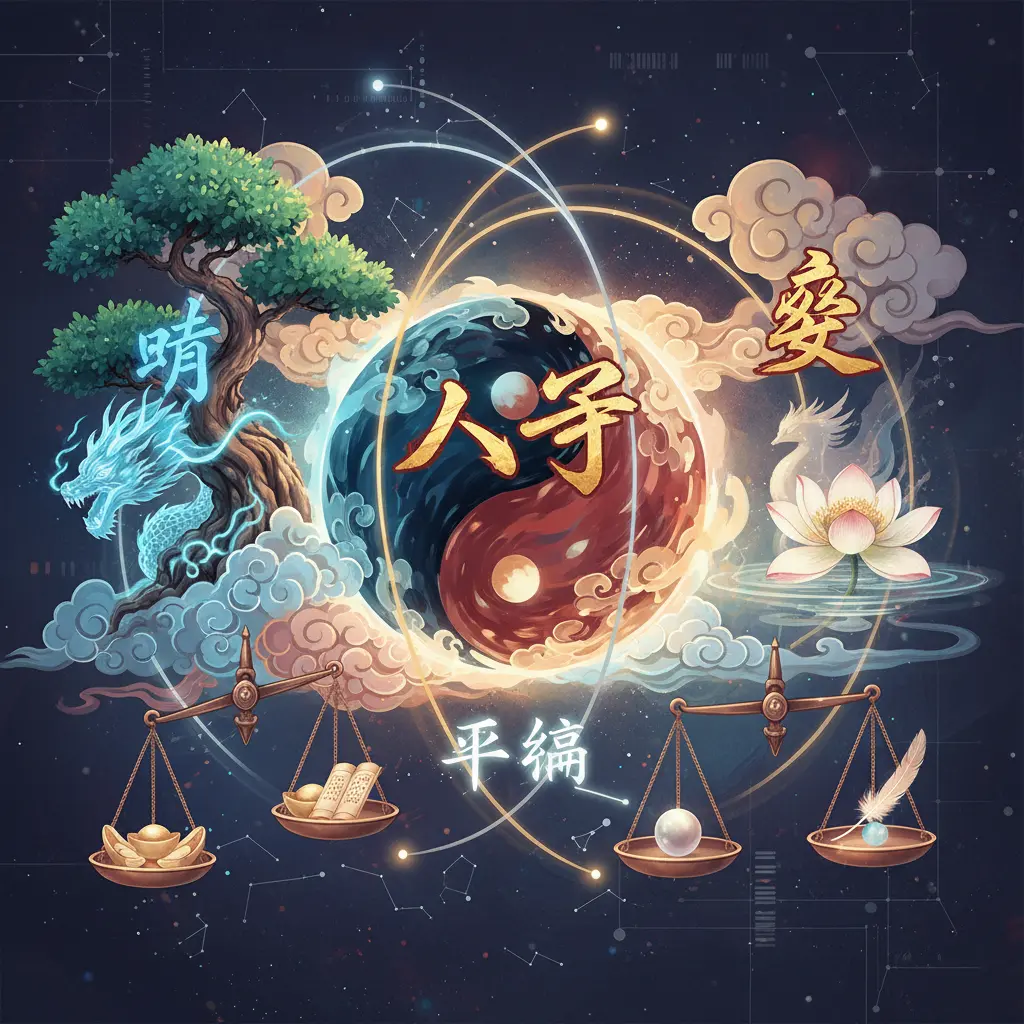 旺衰平衡 - 八字
