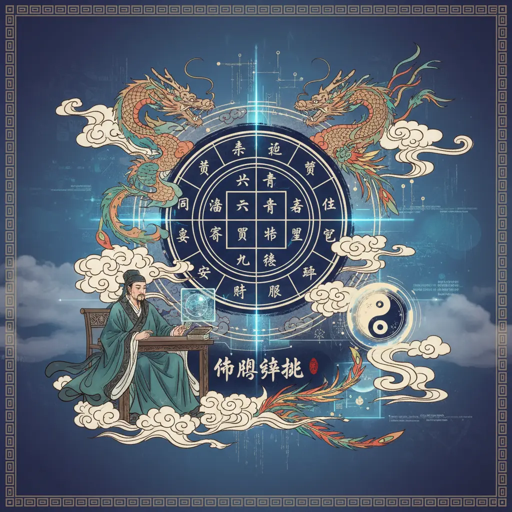 命盤詳批 - 八字命盤