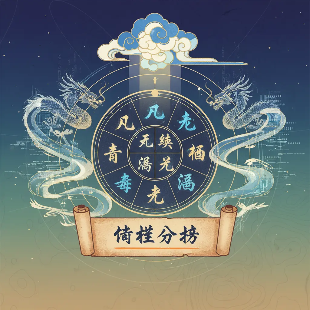 命格分析 - 八字命盤