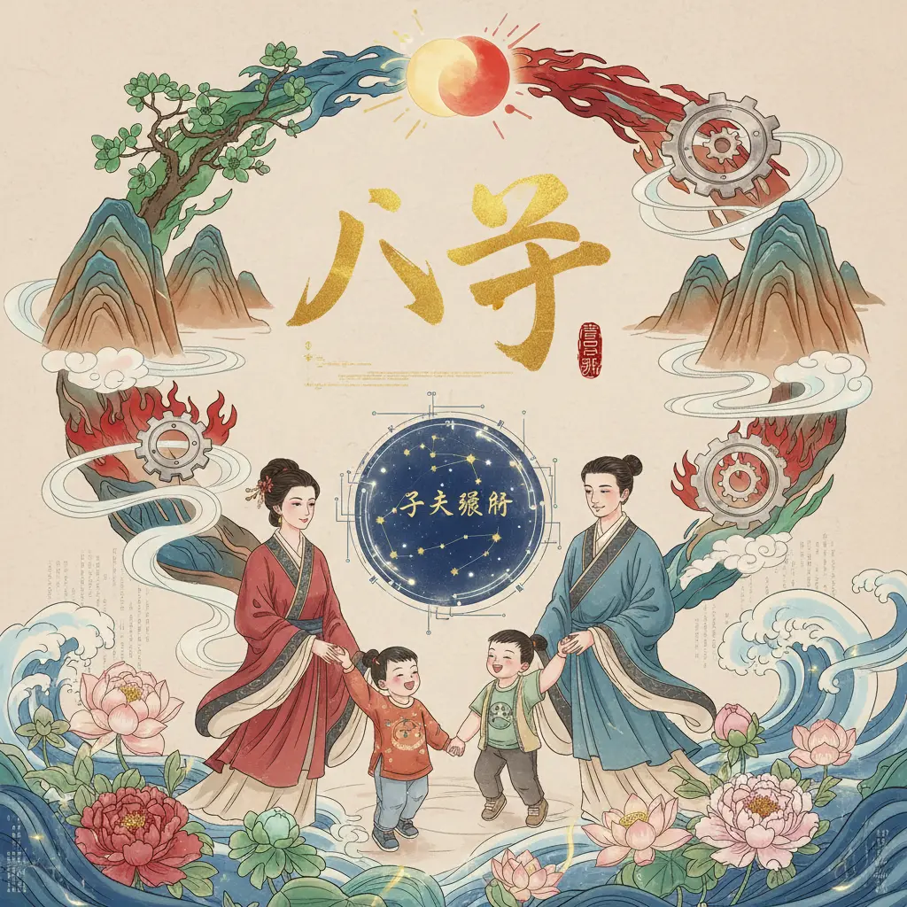 子女緣份 - 八字