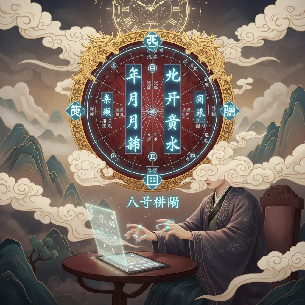 八字命理 - 八字排盤