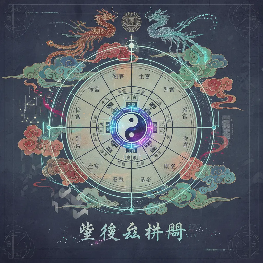 紫微雲排盤 - 命盤